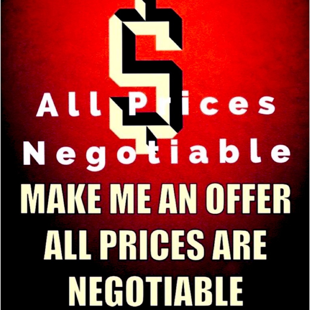All prices negotiable!  I bundle to save you money on your purchases & shipping!